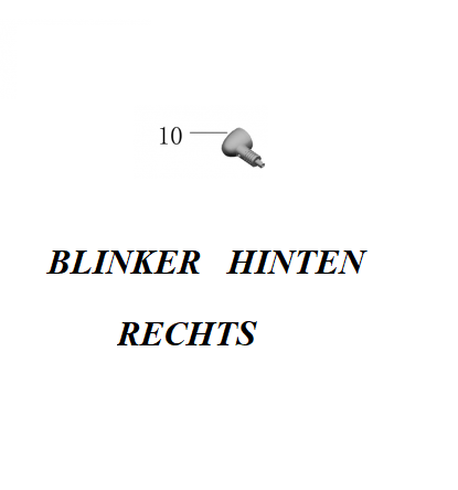 BLINKER HINTEN RECHTS MASH